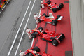 Ferrari Finali Mondiali 2011 - Mugello - line-up F1 debout