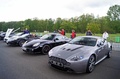 GT Prestige 2012 - Montlhéry - Aston Martin V12 Vantage anthraicte 3/4 avant gauche