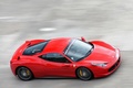 GT Prestige 2012 - Montlhéry - Ferrari 458 Italia rouge 3/4 avant droit filé