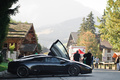 GT Rally 2011 - Lamborghini Murcielago noir profil porte ouverte