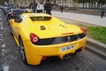 NFS Most Wanted 2012 - Ferrari 458 Spider jaune 3/4 arrière gauche