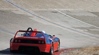 Rendez-Vous Ferrari 2012 - barquette 348 rouge/bleu 3/4 arrière droit