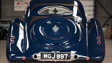 Bentley Petersen 6½-Litre 'Dartmoor' Coupé, bleu, face ar