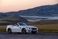 Mercedes SLK 55 AMG blanc 3/4 avant droit 2