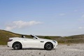 Mercedes SLK 55 AMG blanc profil 2