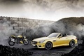 Mercedes SLK 55 AMG jaune 3/4 avant gauche 2