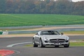 Mercedes SLS AMG Roadster anthracite satiné/mate 3/4 avant droit 2