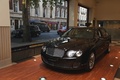 Bentley Continental Flying Spur Linley noir 3/4 avant gauche