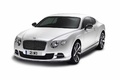 Bentley Continental GT 2010 blanc 3/4 avant gauche