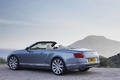 Bentley Continental GTC 2011 anthracite 3/4 arrière gauche