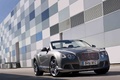 Bentley Continental GTC 2011 anthracite 3/4 avant droit penché