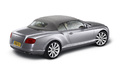 Bentley Continental GTC 2011 - gris - 3/4 arrière droit fermé