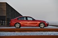 BMW 335i - rouge - profil droit