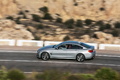 BMW 435i Gran Coupé - gris argent - profil gauche dynamique