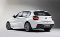 BMW M135i - blanche - 3/4 arrière gauche