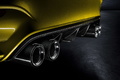 BMW M4 Concept - jaune or - détail, diffuseur