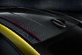 BMW M4 Concept - jaune or - détail, toit carbone
