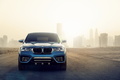 BMW X4 Concept - bleu - face avant