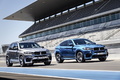 BMW X5M et X6 M 2014 - 3/4 avant droit dynamique