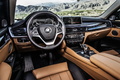 BMW X6 xDrive 50i 2014 - noir - habitacle