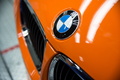 Dernière BMW M3 E92 - orange - logo BMW