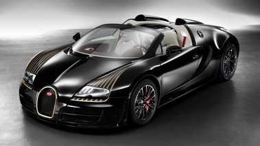Bugatti Veyron Grand Sport Vitesse Black Bess - 3/4 avant gauche