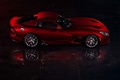 SRT Viper GTS rouge profil vue de haut