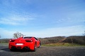 Ferrari 458 Spider rouge 3/4 arrière droit 2