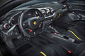 Ferrari F12 TDF jaune intérieur