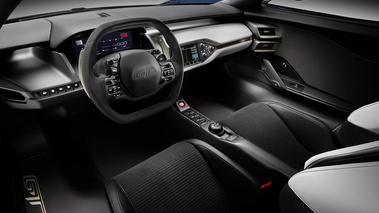 Ford GT Concept 2015 - Bleu - habitacle 1