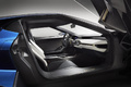 Ford GT Concept 2015 - Bleu - Habitacle, portière ouverte