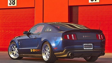 Shelby 1000 - bleue - 3/4 arrière gauche