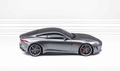 Jaguar C-X16 gris profil vue de haut