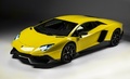 Lamborghini Aventador LP 720-4 50 Anniversario - jaune - 3/4 avant gauche