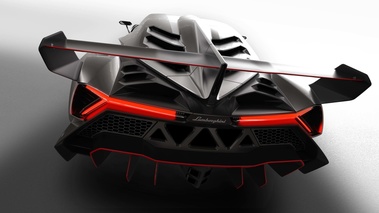 Lamborghini Veneno face arrière penché