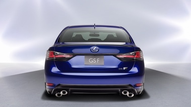 Lexus GS-F - Bleue - Face arrière