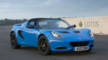 Lotus Elise S Club Racer bleu 3/4 avant droit 2