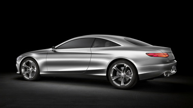 Mercedes Classe S Coupé Concept - gris - 3/4 arrière gauche