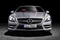 Mercedes SL350 R231 gris face avant