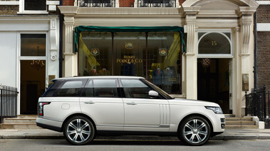 Range Rover 2014 LWB - gris - profil droit