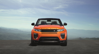 Range Rover Evoque cabriolet - Orange - Face avant
