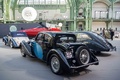 Bonhams : les Grandes Marques du Monde au Grand Palais 2015 - Bugatti Type 57 Coupé Ventoux noir/bleu 3/4 arrière gauche