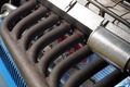 Bugatti Type 54 Grand Prix, bleu, moteur