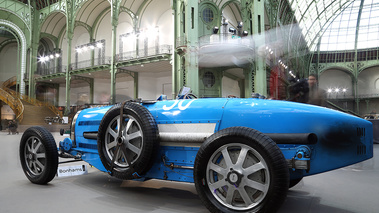 Vente Bonhams - Bugatti Type 54 Grand Prix bleu profil