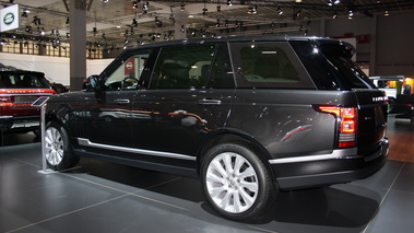 Range Rover L - noir - 3/4 arrière gauche