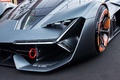 Festival Automobile International de Paris 2018 - Lamborghini Terzo Millennio phare avant