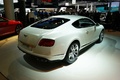 Bentley Continental GT V8 S blanc 3/4 arrière droit
