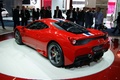 Ferrari 458 Speciale rouge 3/4 arrière gauche