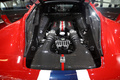 Ferrari 458 Speciale rouge moteur