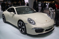 Porsche 911-50 blanc 3/4 avant droit